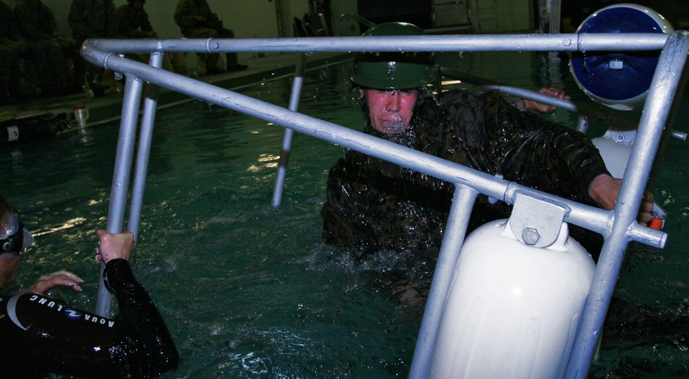 Marines Participate in Modular Amphibious Egress Training