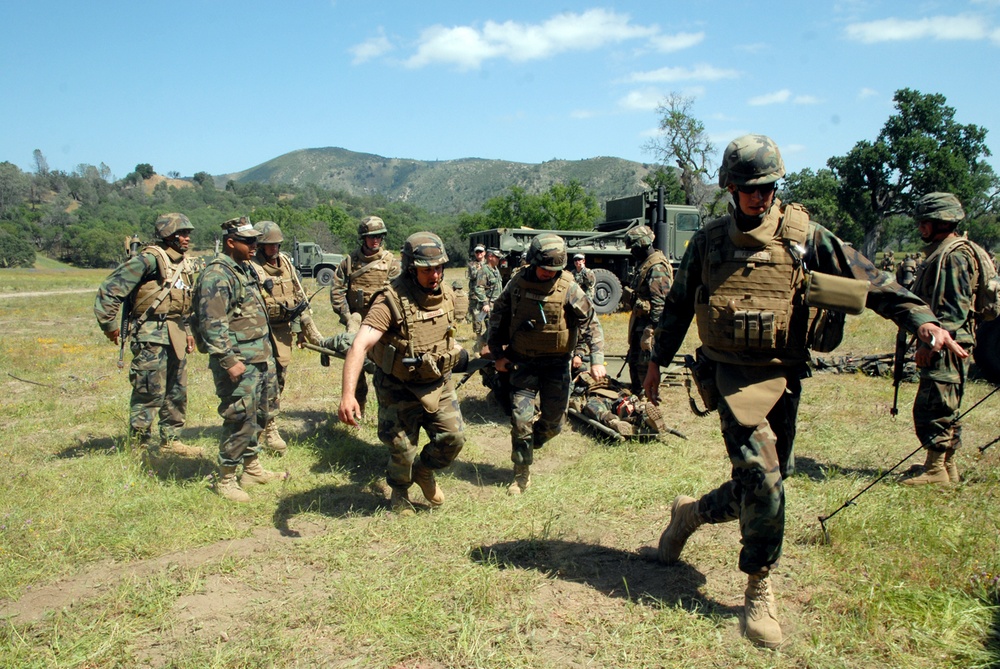 Naval Mobile Construction Battalion 3 conducts mass casualty exercise