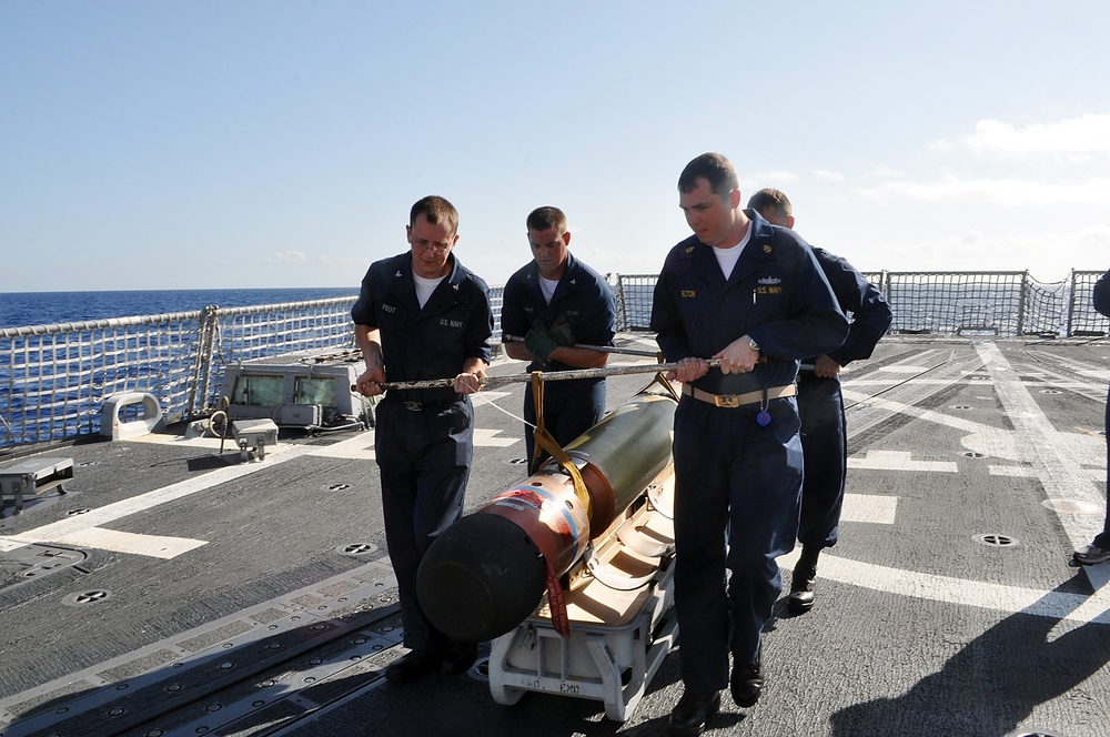 Anti-subsurface warfare exercise