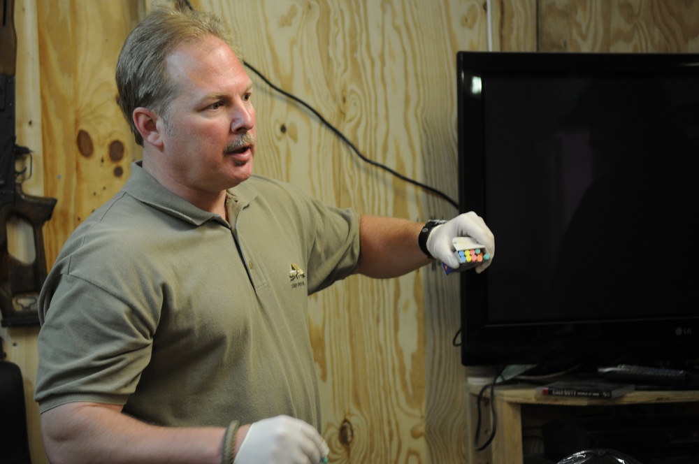 Crime Scene Investigation Class in Tikrit, Iraq