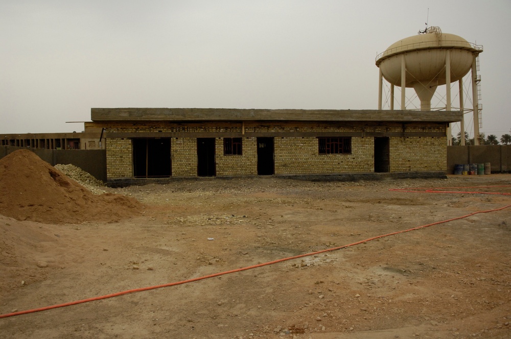 U.S. Army Corps of Engineers check on the progress of several projects in Al Abu Shemsi, Iraq