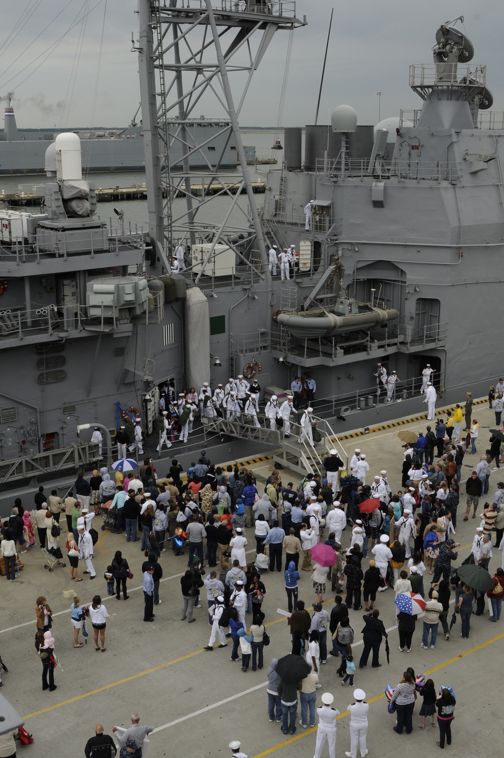 USS Leyte Gulf Homecoming