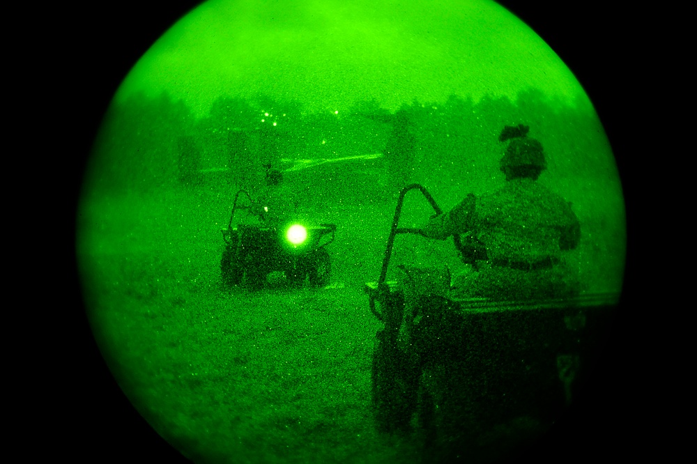 Joint Training Loading All Terrain Vehicles on a CV-22 Osprey