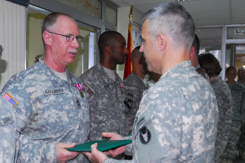 Master Sgt. Haggerty Receives Meritorious Service Medal