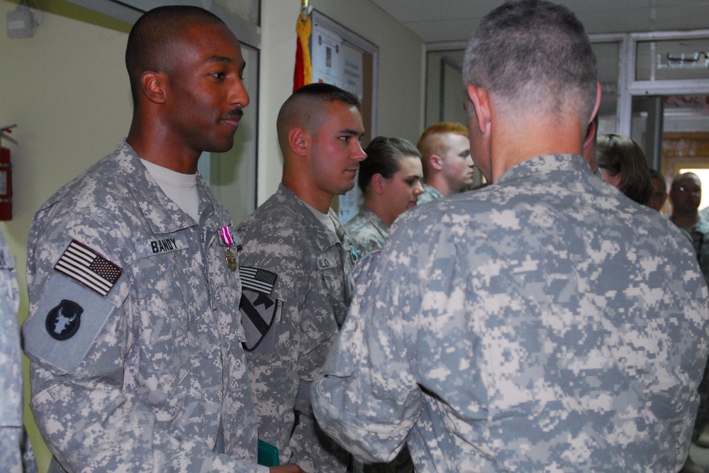 Sgt. Bandy Receives Meritorious Service Medal
