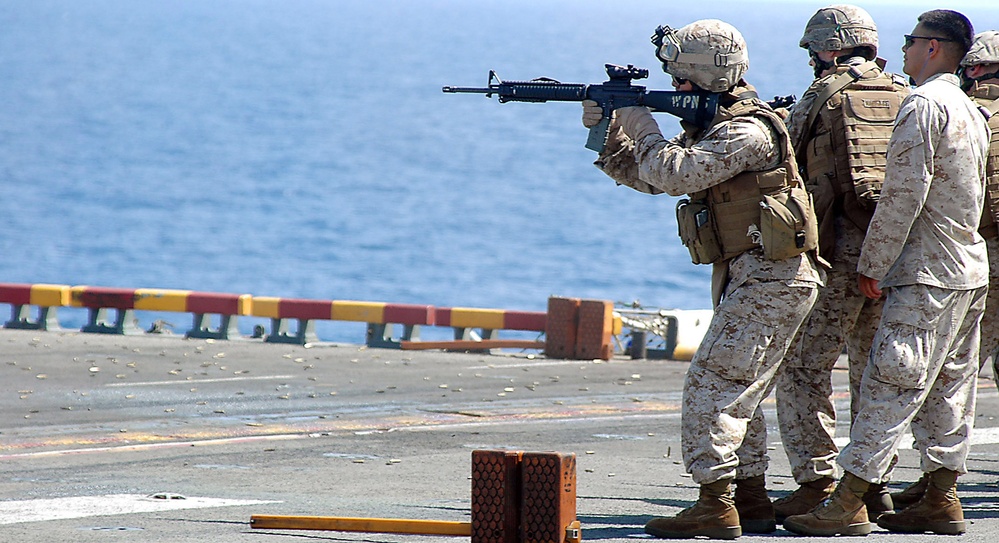 USS Boxer in the Indian Ocean