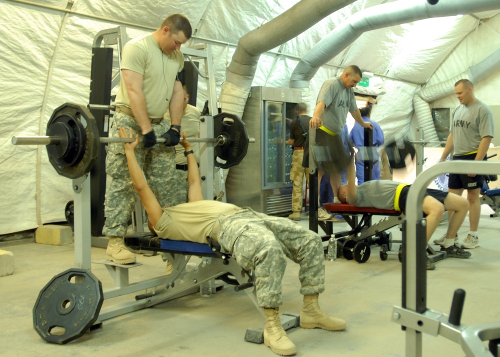 204th Brigade Support Battalion Gym fully restored, open for business