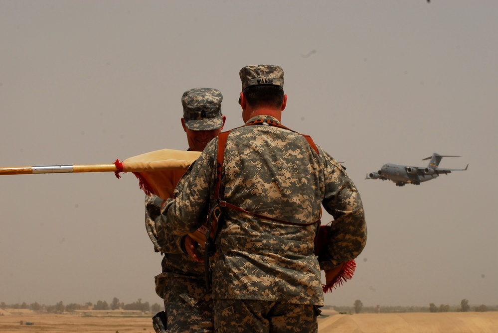 Aviation Support Battalion holds Flag Casing Ceremony