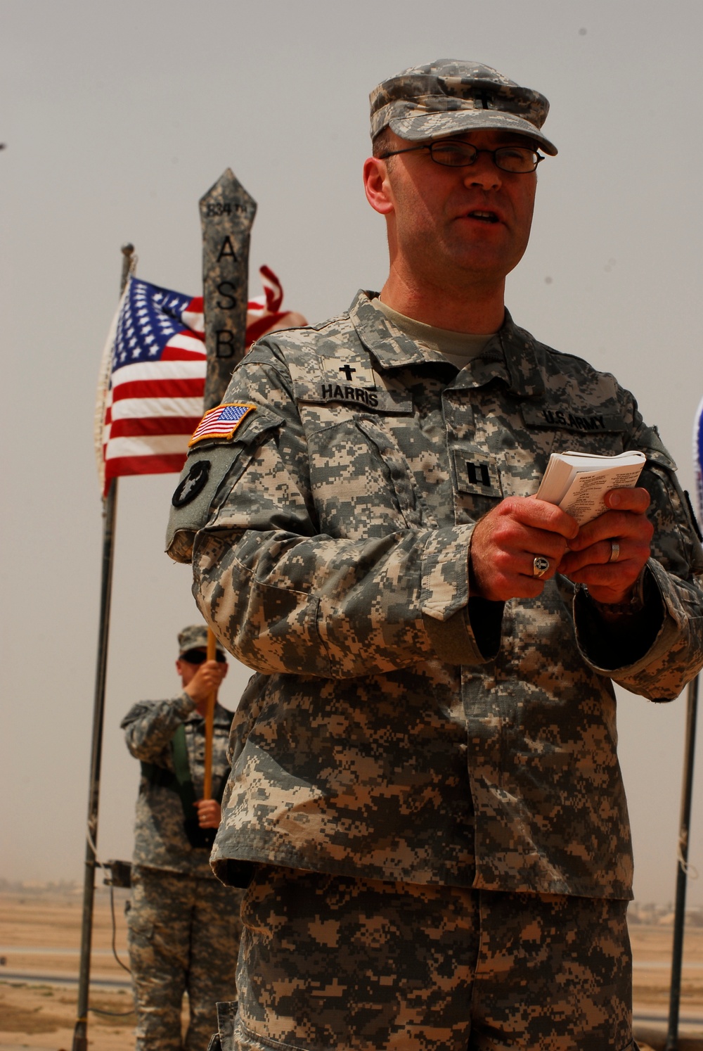 Aviation Support Battalion holds Flag Casing Ceremony