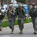 Indiana Guard Soldiers march for babies