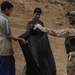 Trash pick-up in Jassan