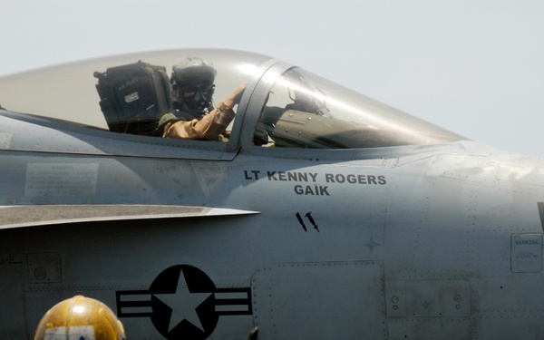 Eisenhower and Carrier Air Wing 7 at Sea