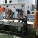 Unmanned Underwater Vehicle is launched in the Corpus Christi Shipping Channel