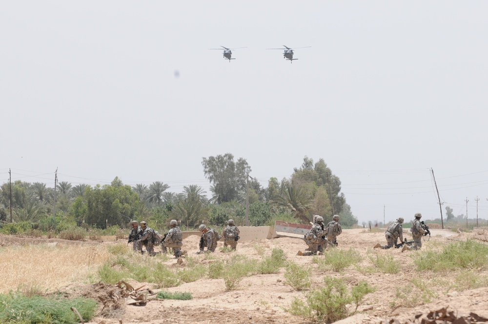 Joint air assault operation in Mushada
