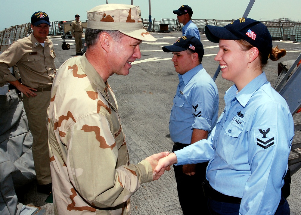 Visiting Sailors in Bahrain