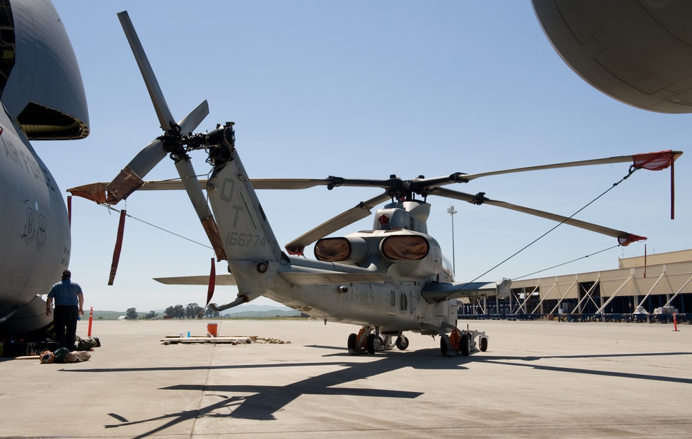 C-5 / Helicopter Load Exercise