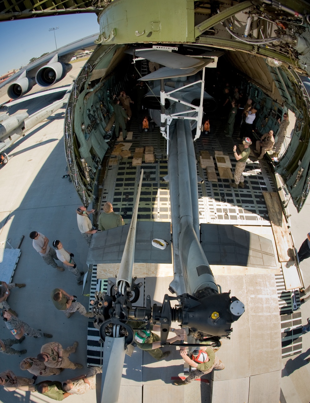 C-5 / Helicopter Load Exercise