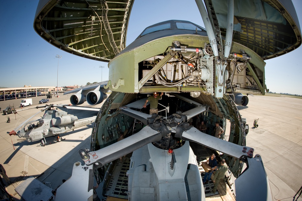 C-5 / Helicopter Load Exercise