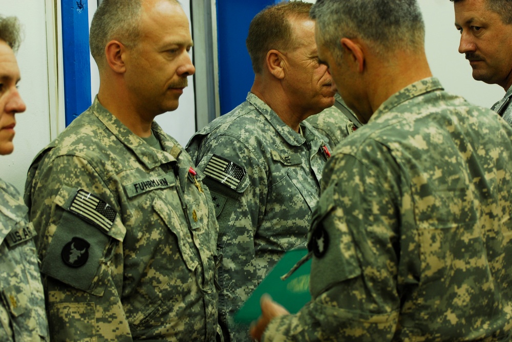 Maj. Fuhrmann Receives Bronze Star