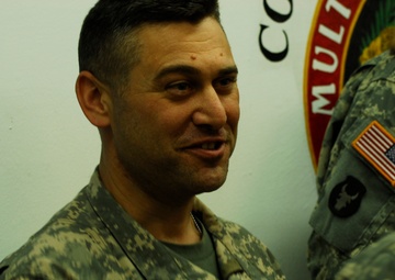 Maj. Burley Receives Bronze Star