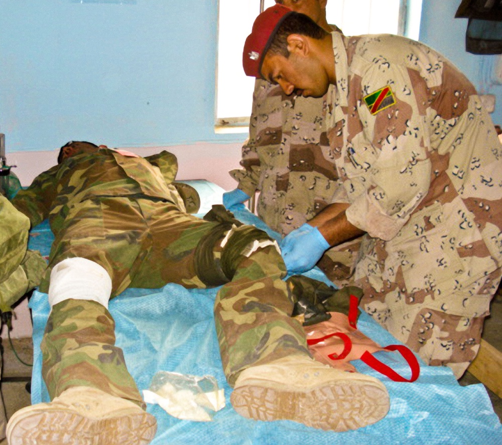 10th Iraqi Army Division conducts mass casualty exercise