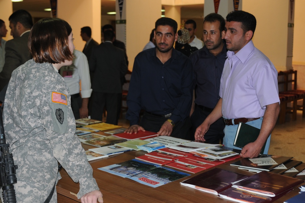 College Fair in Tikrit