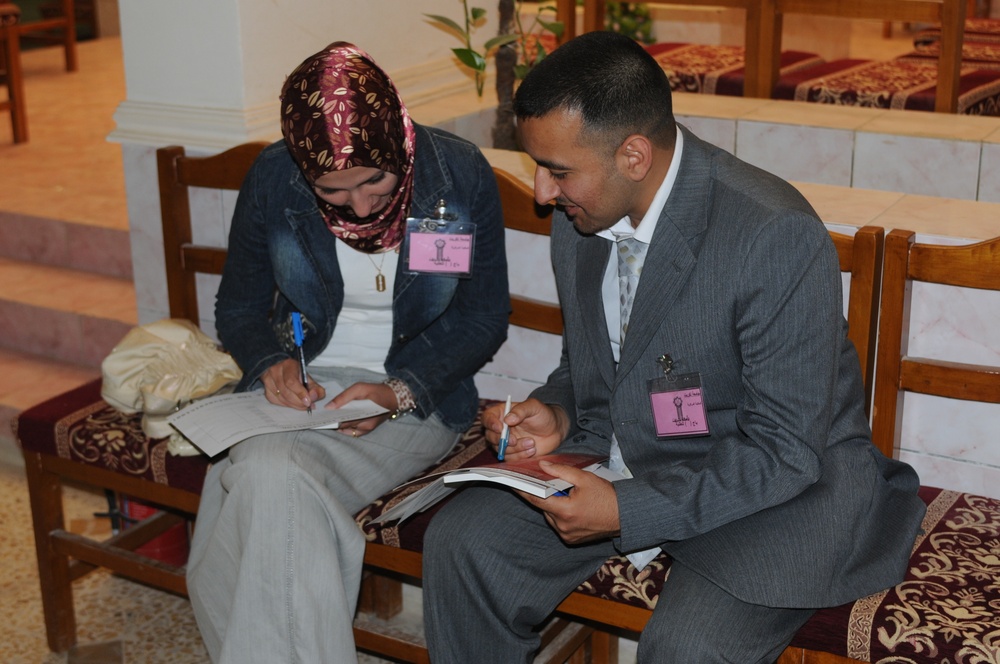 College fair in Tikrit