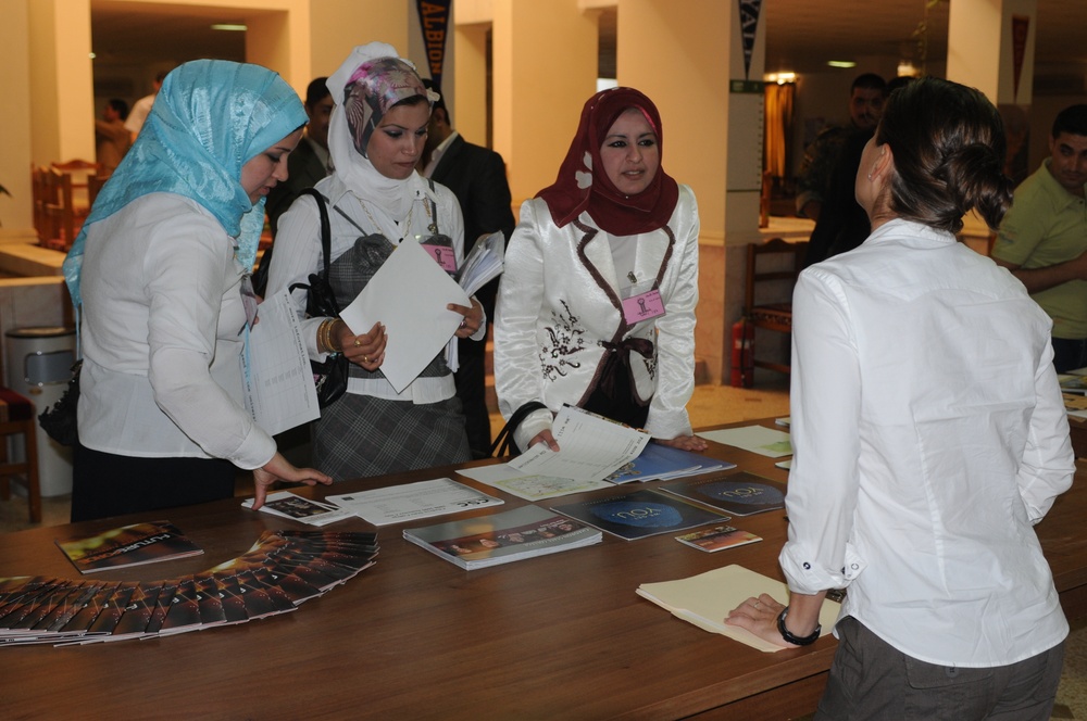 College fair in Tikrit