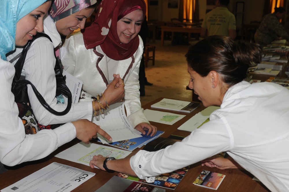 College fair in Tikrit