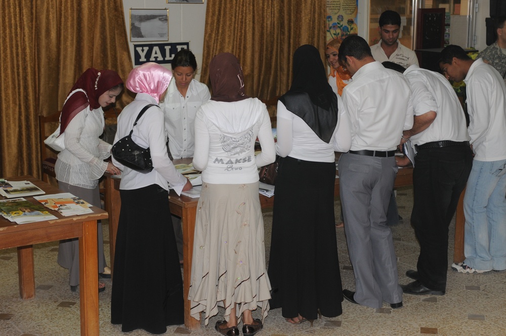 College fair in Tikrit