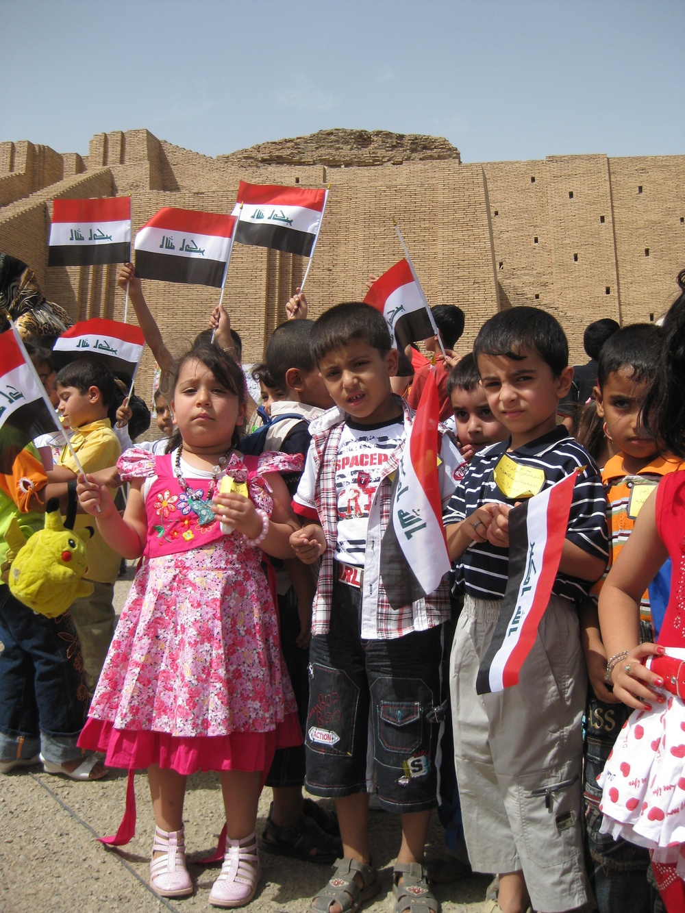 Multi-National Division - South Leaders Attend Ceremony at Ziggurat of Ur