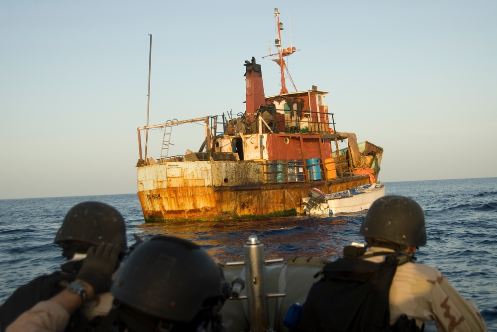 Combined Task Force 151 Makes First Suspected Pirate Capture