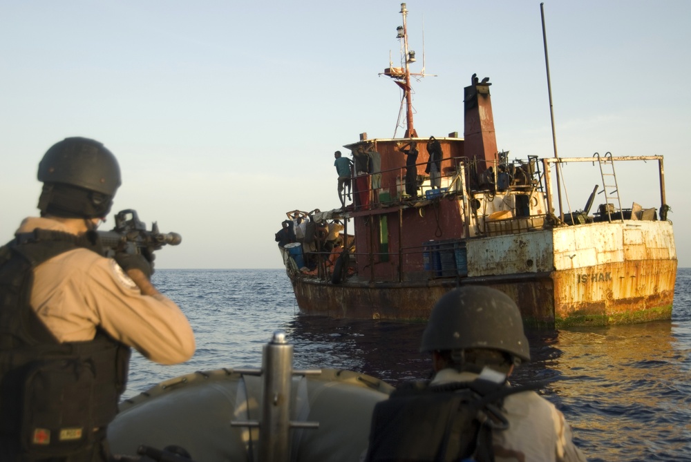 Combined Task Force 151 Makes First Suspected Pirate Capture