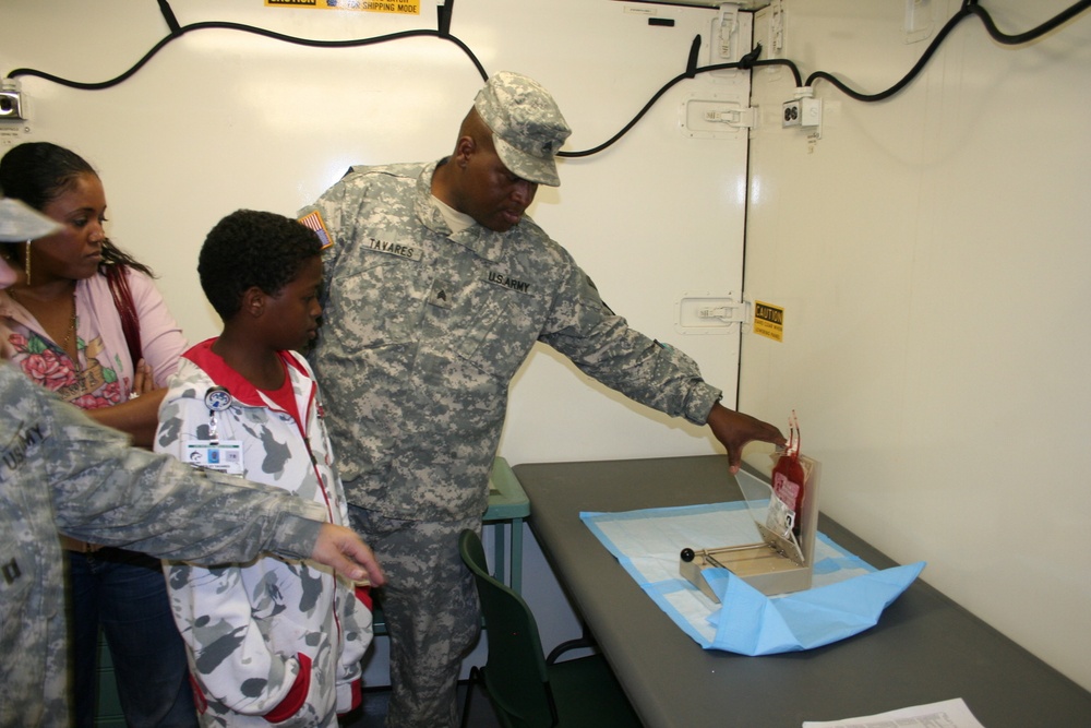 1st Medical Brigade Opens Mobile Blood Donor Center