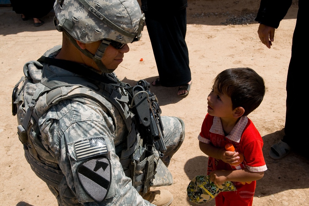 School visit in Kirkuk