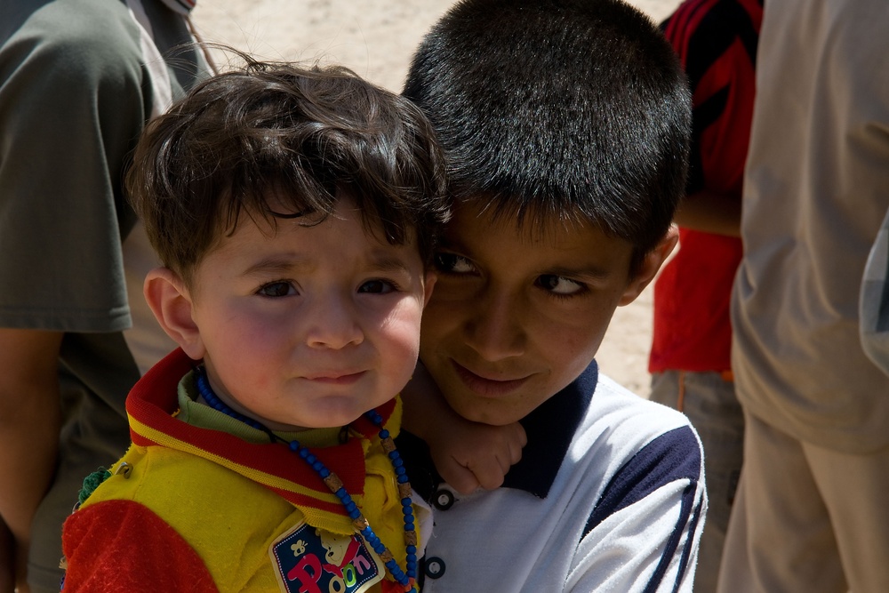 School visit in Kirkuk