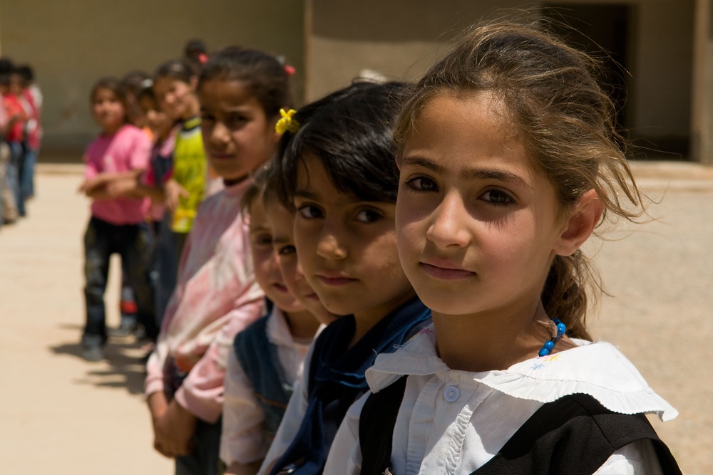 School visit in Kirkuk