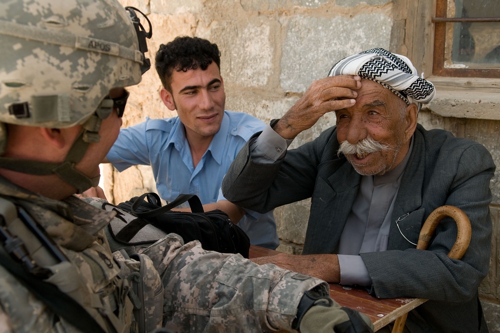 School visit in Kirkuk