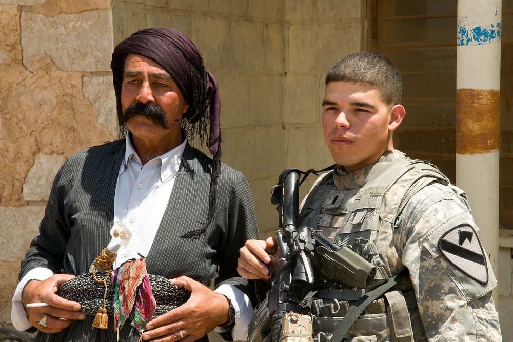 School visit in Kirkuk