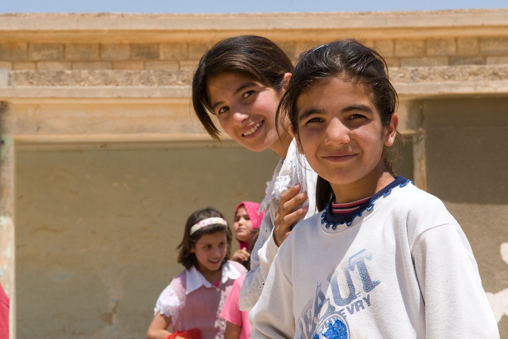 School visit in Kirkuk