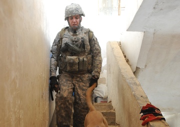 Patrol in Abu Ghraib, Iraq