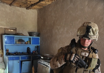 Patrol in Abu Ghraib, Iraq