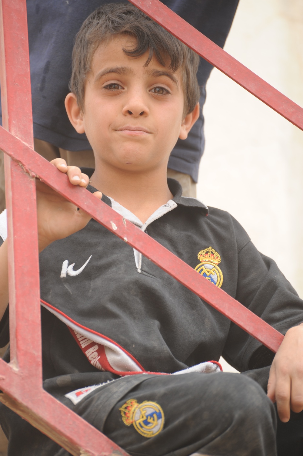 Soccer Game in Baghdad, Iraq