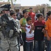 School book delivery in Tikrit, Iraq