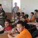 School book delivery in Tikrit, Iraq