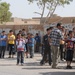 School book delivery in Tikrit, Iraq