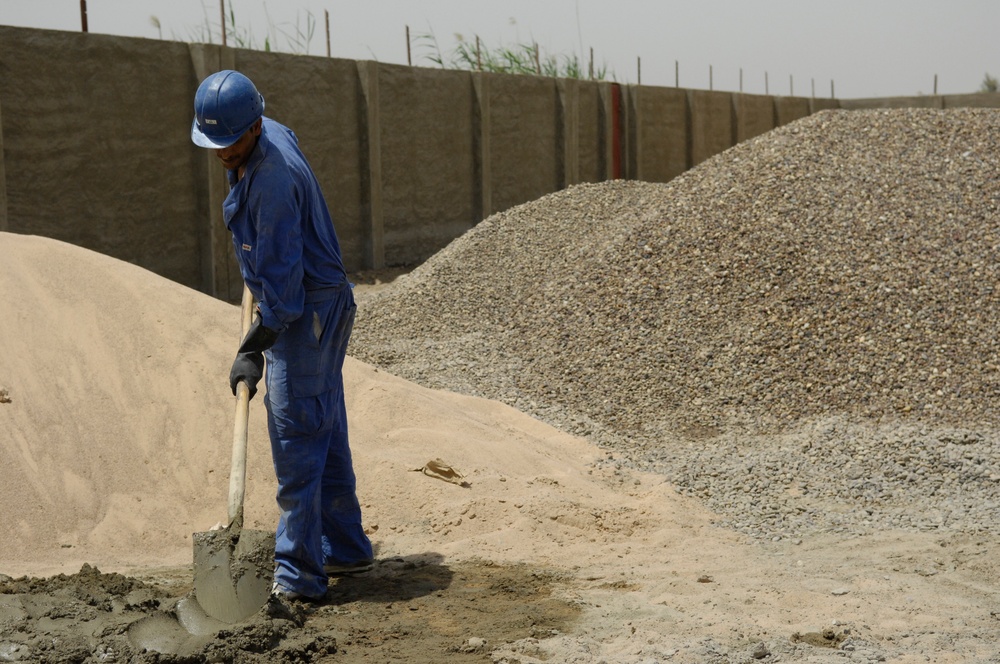 U.S. Army Corps of Engineers check on several projects in Musayib, Iraq