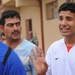 Soccer game in Baghdad, Iraq