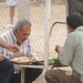 Soccer game in Baghdad, Iraq