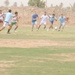 Soccer game in Baghdad, Iraq